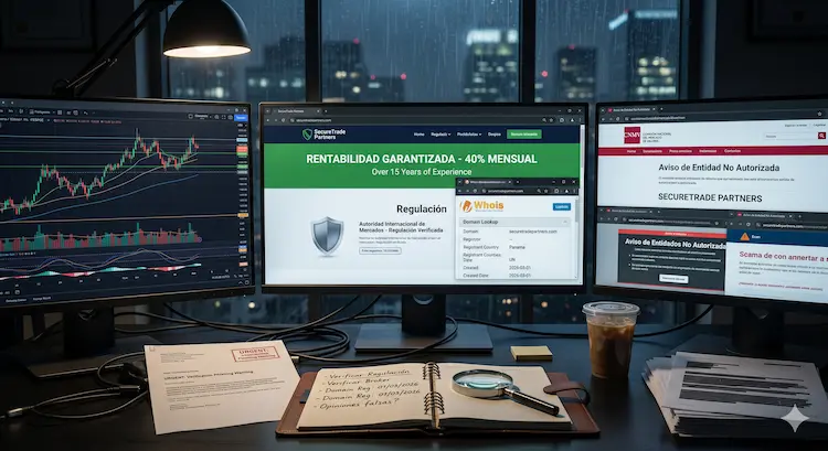 cómo detectar un broker estafador