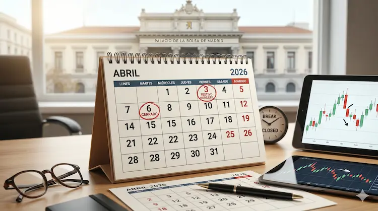 Calendario Festivos Bolsa de España