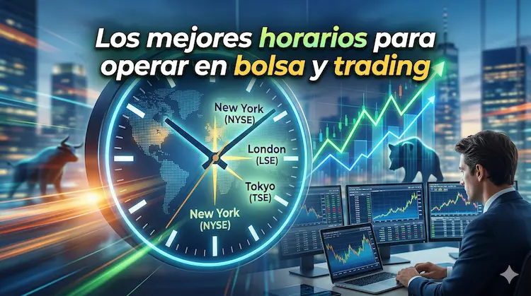 los mejores horarios para operar en bolsa y trading