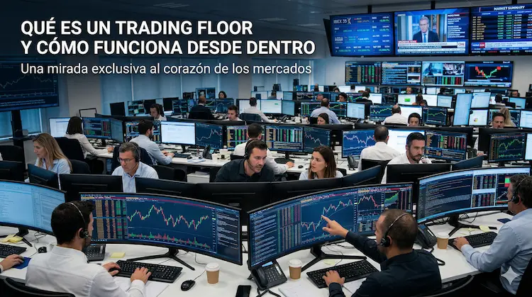 Qué es un trading floor y cómo funciona por dentro