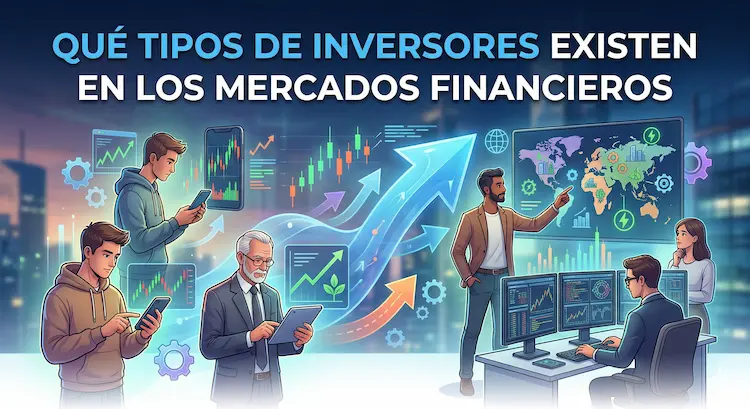 qué tipos de inversores existen en los mercados financieros