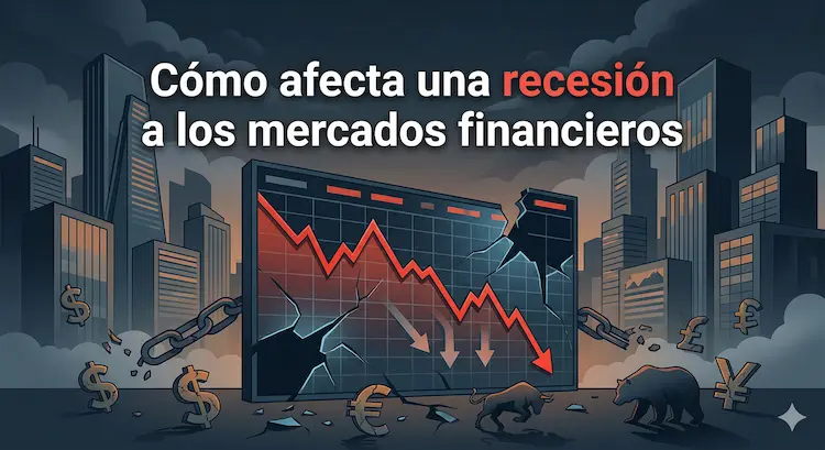Cómo afecta una recesión a los mercados financieros