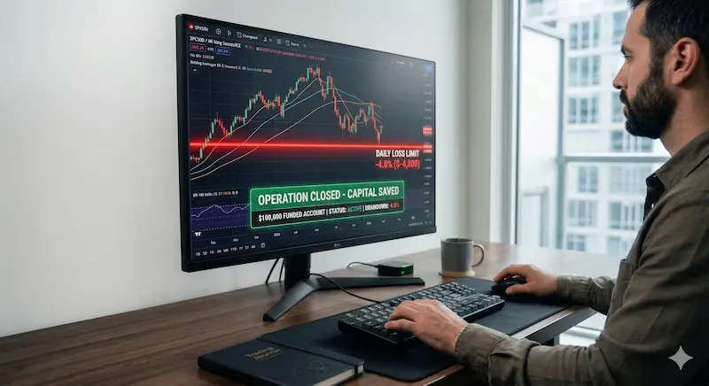 Como gestionar el riesgo para no perder tu cuenta de fondeo