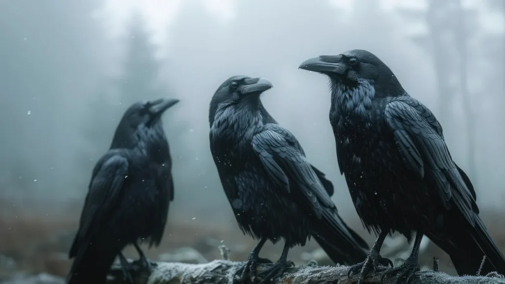 Qué son los tres cuervos negros y los tres soldados blancos