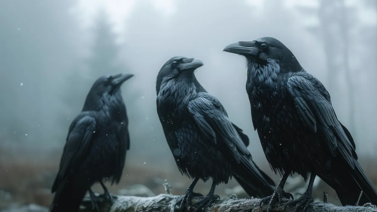 Qué son los tres cuervos negros y los tres soldados blancos